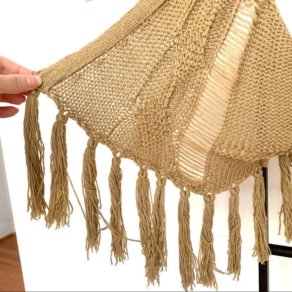 Gilly Hicks Sequined Fringe Open Sweater Vest - Picture 4 of 9